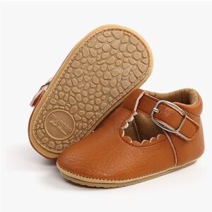 Baby Brown Mary Jane Shoes